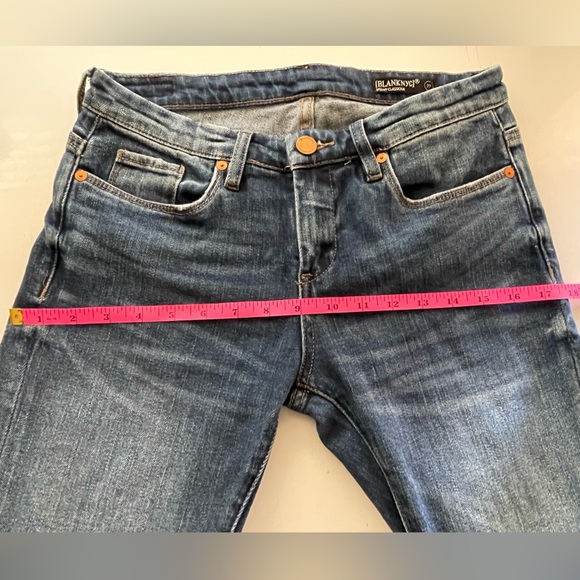 Blank NYC Women’s Dark Blue Straight Jeans - Picture 4 of 10